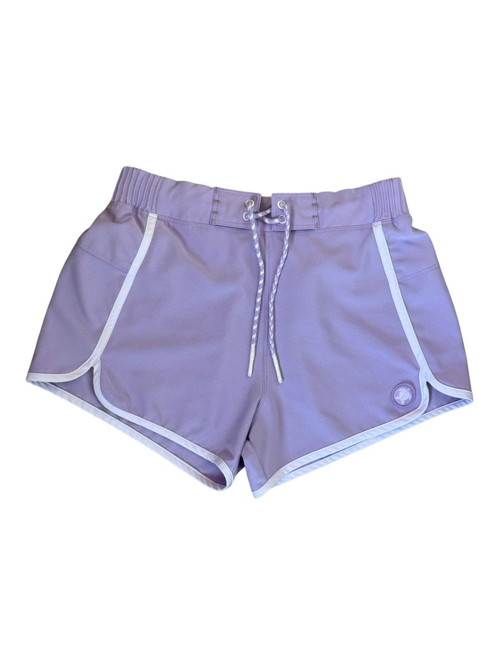 LAIRD Apparel Pro Performance Workout Shorts Lavender Purple Medium